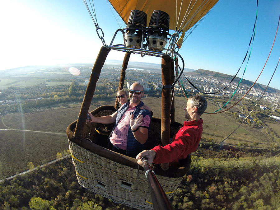 Полети с балон над Шумен и Мадарските Скали